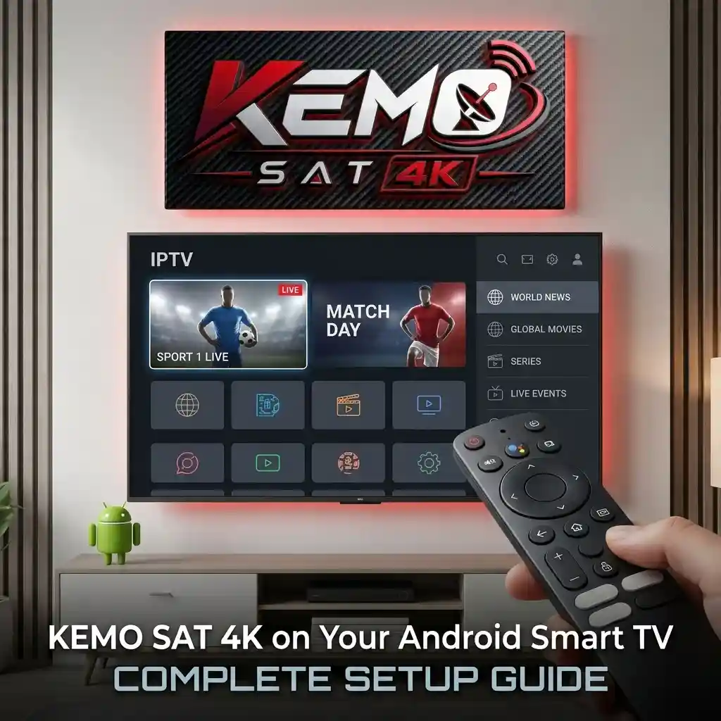 How to Install KEMO SAT on Android Smart TV